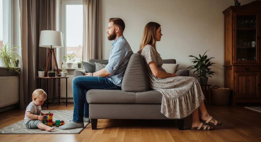 how to reconnect with your husband after having a baby